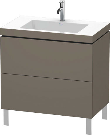 Lavabo con mueble, c-bonded, a suelo, LC6937O9090 incl. lavabo para mueble Vero Air