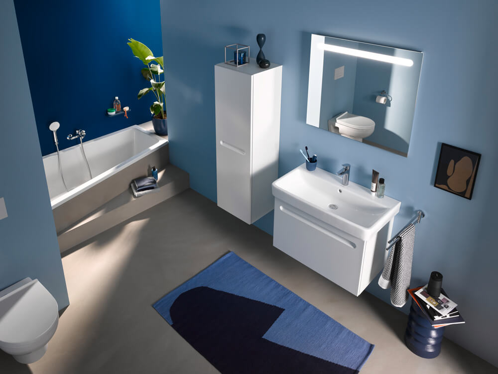 Modern bathroom with Duravit No.1 equipment

